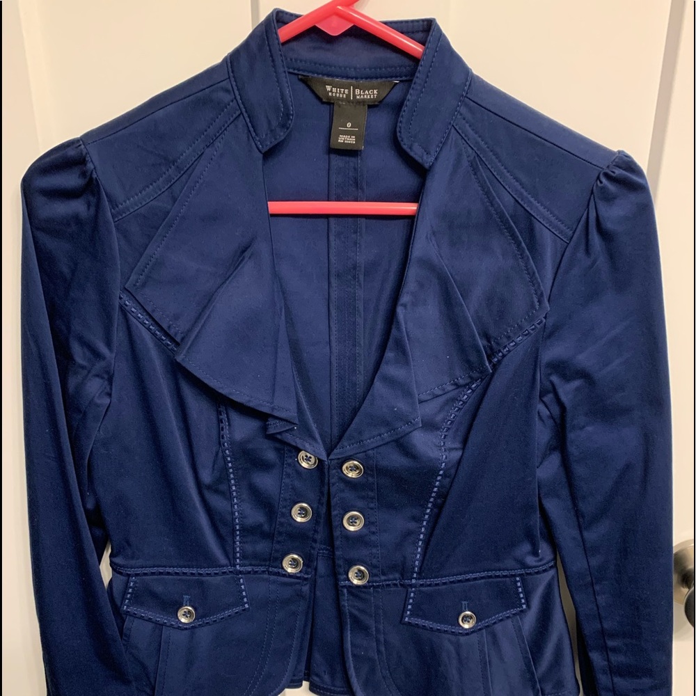 Royal blue blazer